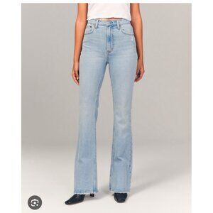 Abercrombie & Fitch The 70 Vintage Flare Ultra High Rise Jean
